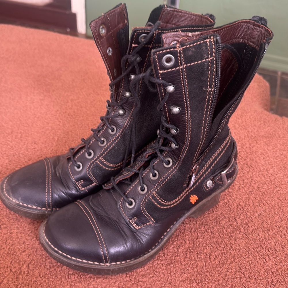 ART company leather boots EU40